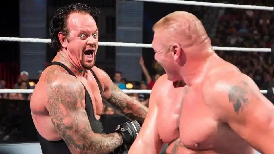 The Undertaker against Brock Lesnar.