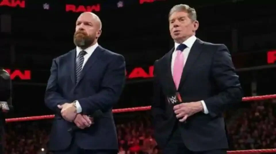 Vince McMahon and Triple H.