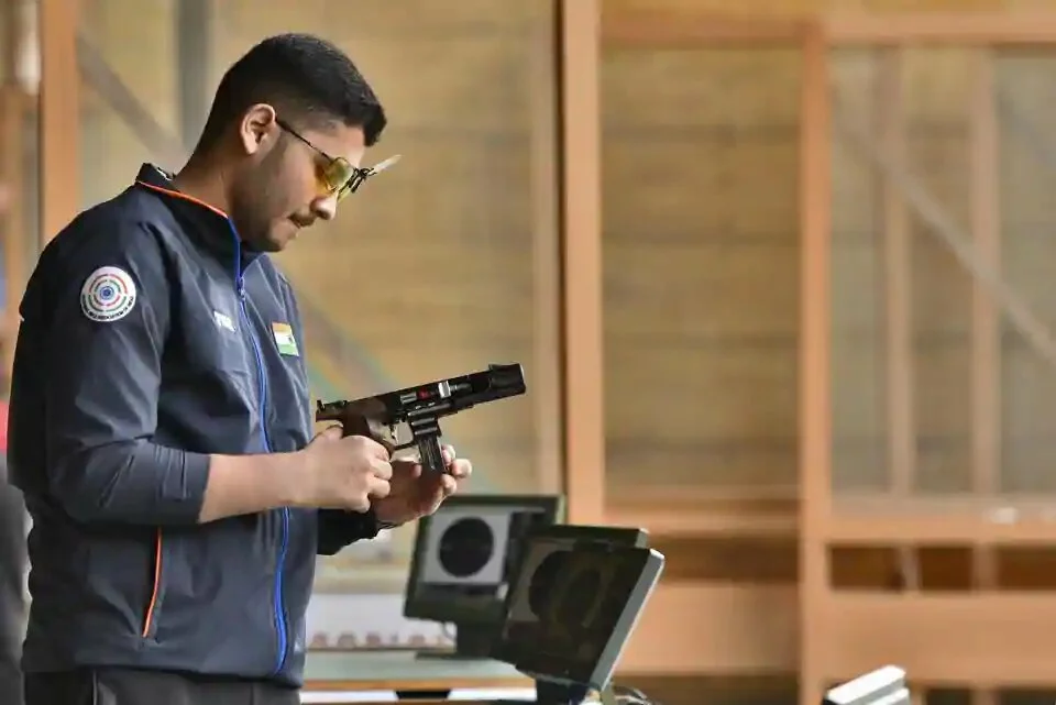 Indian shooter Anish Bhanwala