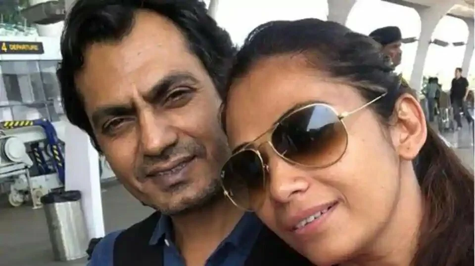 Nawazuddin Siddiqui and his wife Aaliya.