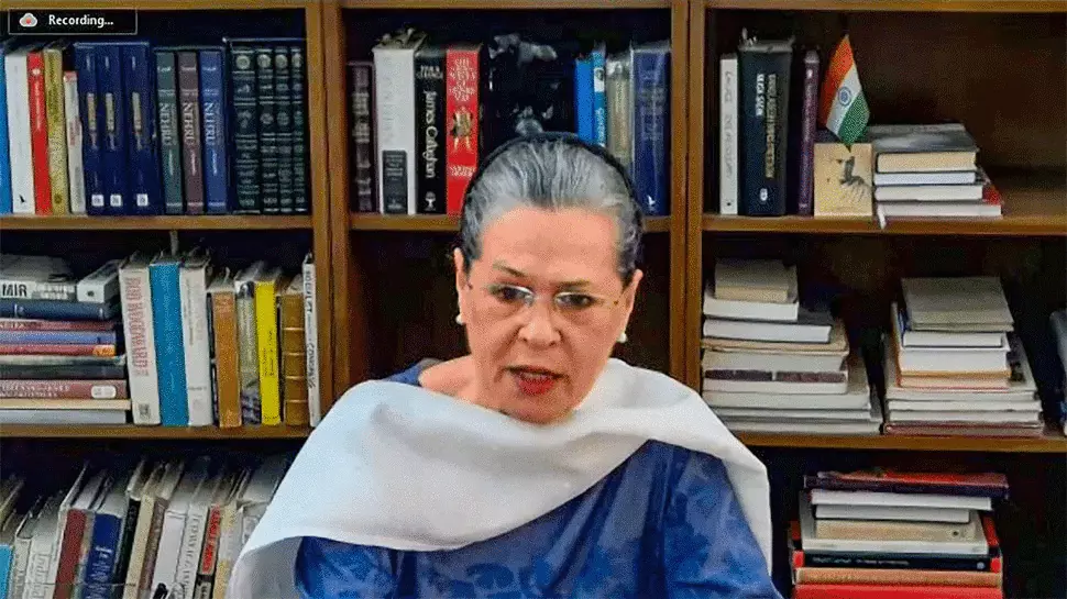 PM Narendra Modi's Rs 20 lakh crore package cruel joke on country: Sonia Gandhi at Oppn meet