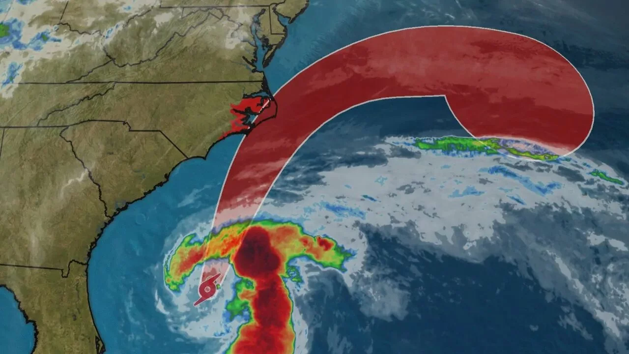 Tropical Storm 'Arthur' forms before start of the official Atlantic hurricane season