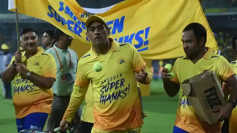 Chennai: Chennai Super Kings (CSK) skipper M S Dhoni after win the match of the Indian Premier League 2019 (IPL T20) cricket match between Chennai Super Kings (CSK) and Delhi Capitals (DC) at MAC Stadium in Chennai, Wednesday, May 1, 2019.