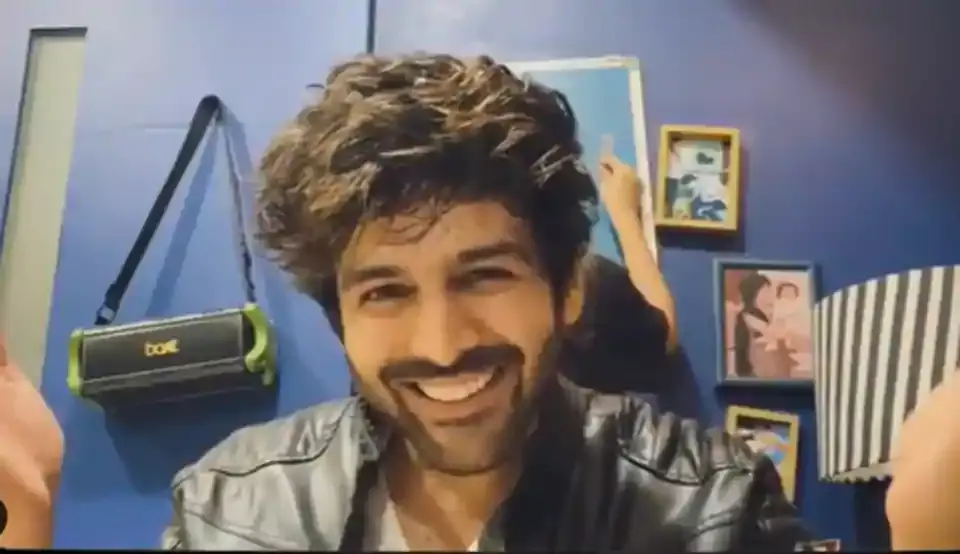 Kartik Aaryan showed off his newly trimmed beard in his latest video.