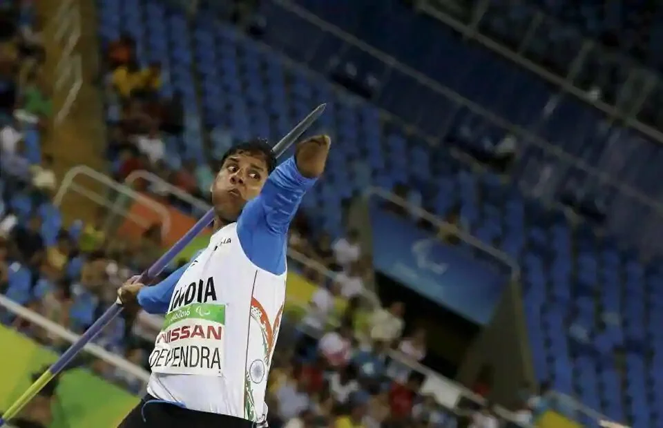 Devendra Jhajharia, paralympic javelin thrower