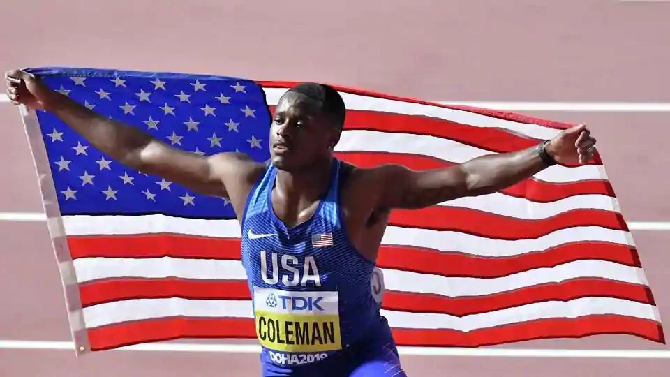 File image of Christian Coleman.