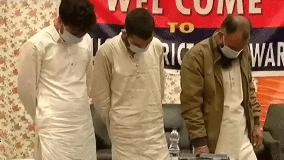 Pakistan-sponsored narco-terror module busted in Jammu and Kashmir's Handwara; 3 Lashkar operatives held, hawala money, drugs worth over Rs 200 cr seized