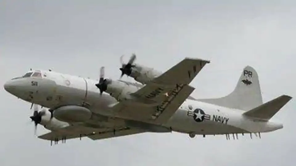 A P-8A anti-submarine plane and an EP-3E reconnaissance plane entered the Taiwan Strait, flying near the coast of Zhejiang and Fujian on Sunday, a report in the Hong Kong-based South China Morning Post (SCMP) said Monday. (Photo @is_keelu)