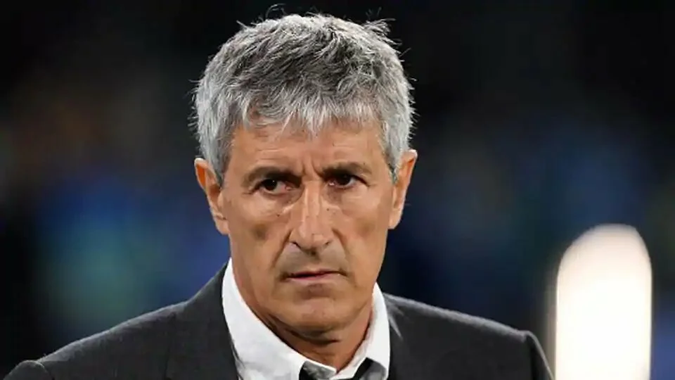 Quique Setien was fired only after seven months with the club.