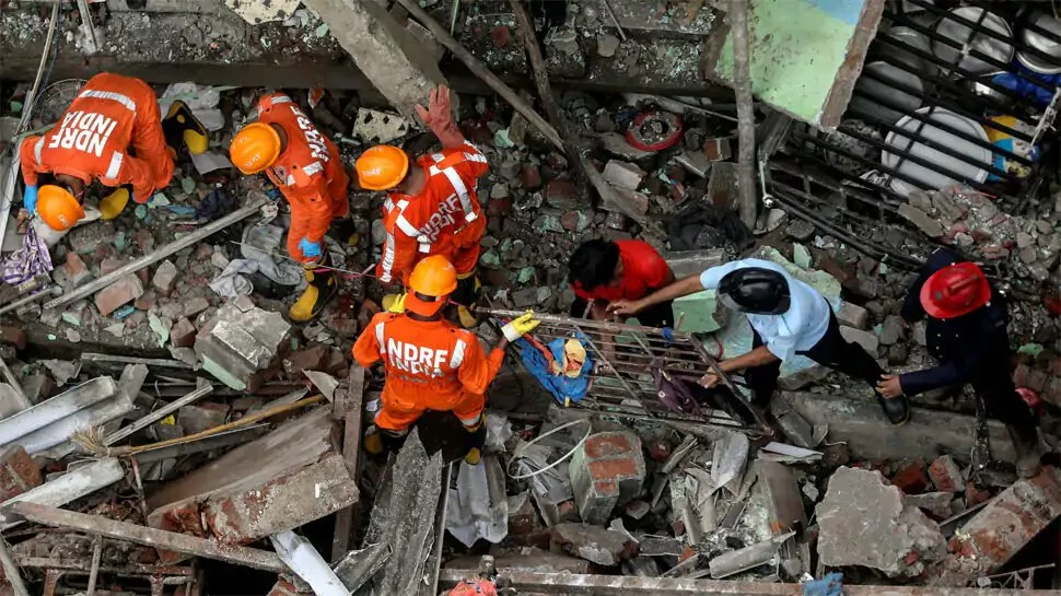 7 children among 13 dead in Bhiwandi building collapse; owner on the run