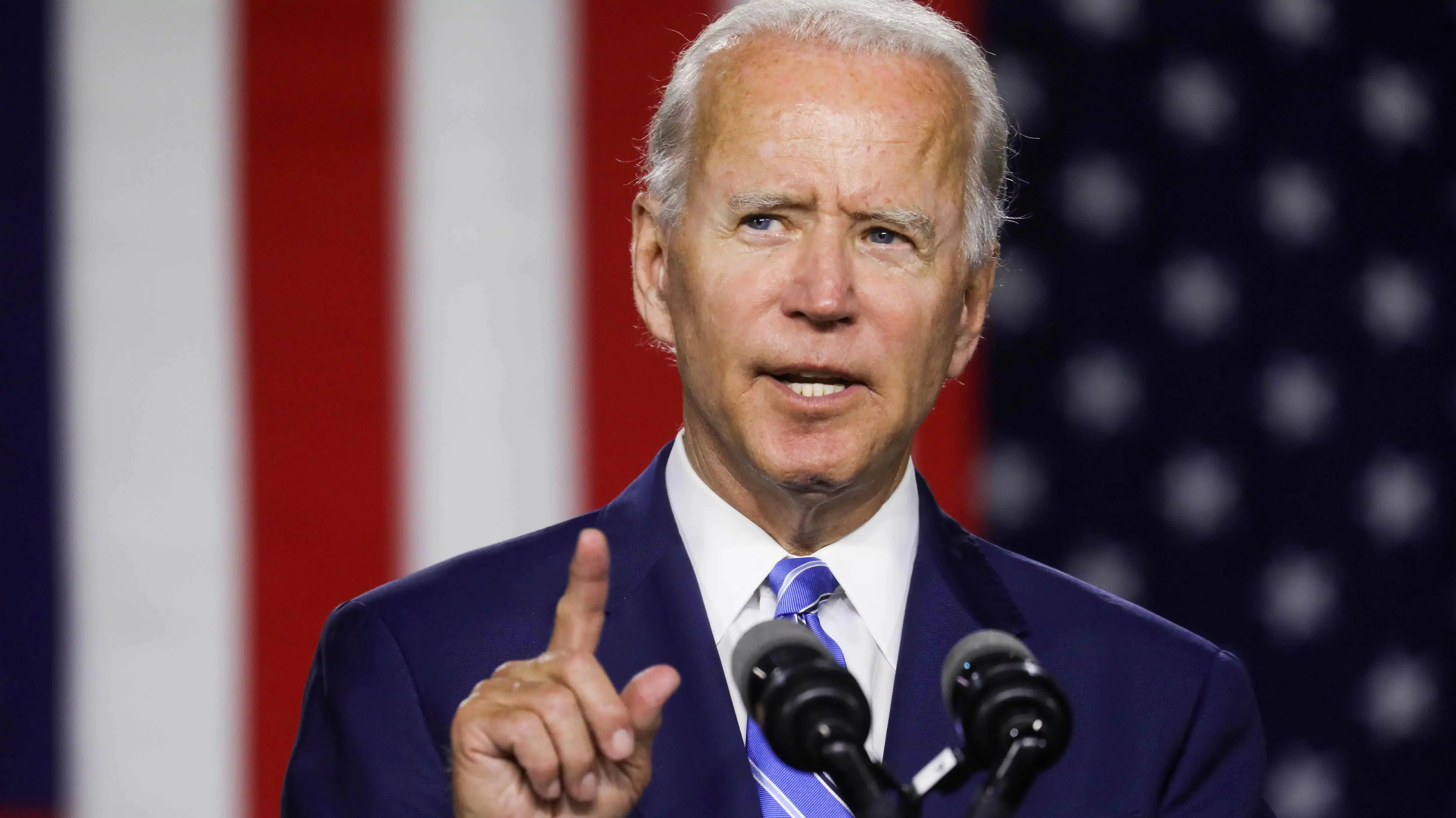 Joe Biden says Donald Trump 'just does not care' about US economic pain from COVID pandemic