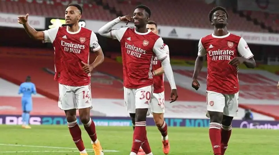 Premier League: Late Eddie Nketiah strike gives Arsenal 2-1 win over West Ham
