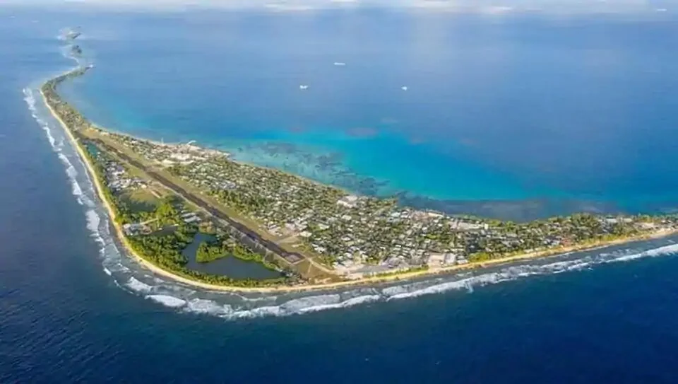 Tuvalu is one of the smallest countries, stretching only for 26 square kilometres.