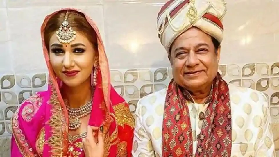 Anup Jalota and Jasleen Matharu’s ‘wedding picture’ became a talking point among their fans.