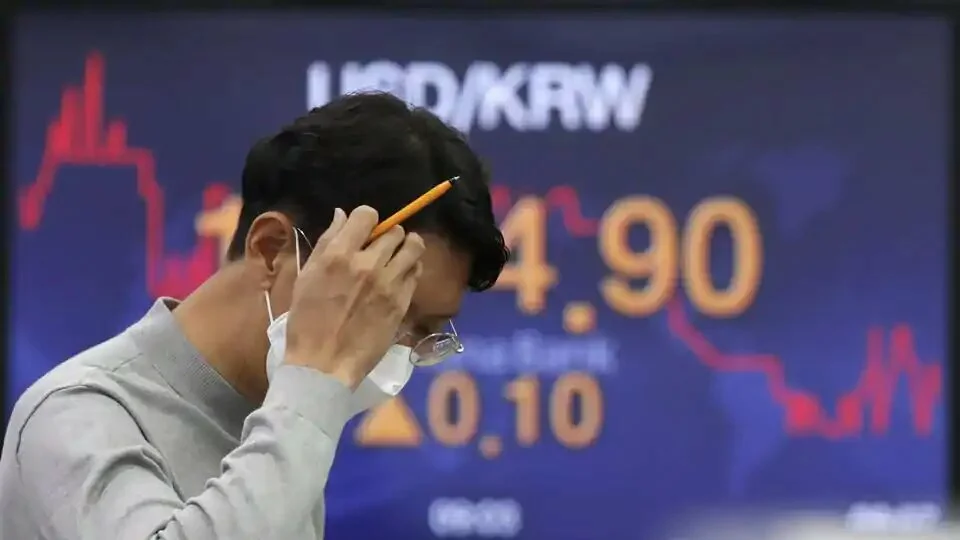 Asian shares dropped Friday as rising cases of coronavirus infections in the U.S., Europe and Asia intensified worries about economic growth getting crimped by restrictions on travel and businesses.